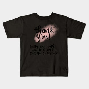 Thank You! Kids T-Shirt